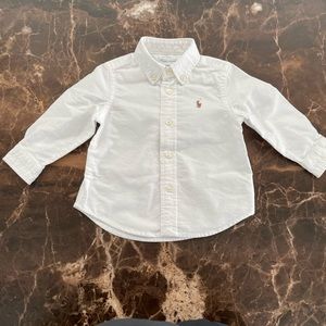 Ralph lauren bottom down shirt